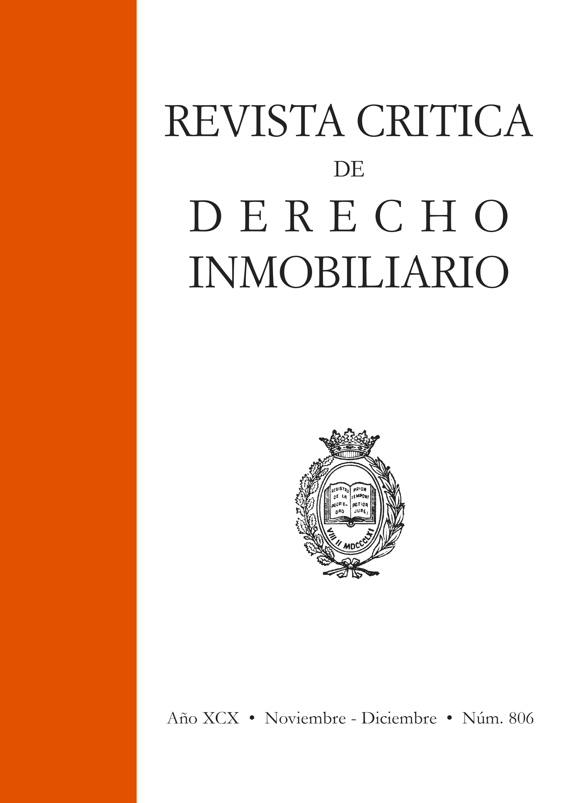 					Ver Núm. 806 (2024): Noviembre-Diciembre
				